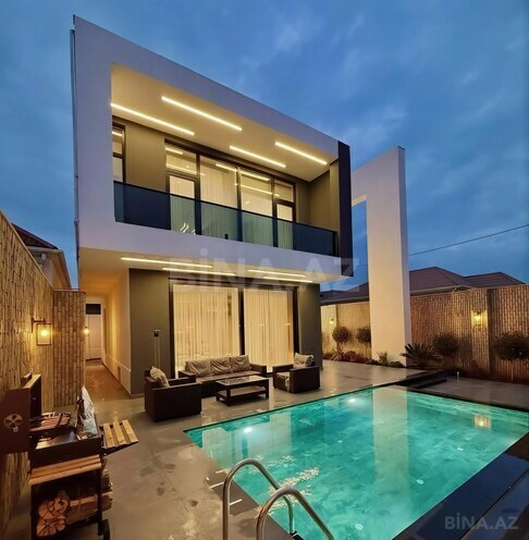 İcarəyə verilir 5 otaqlı həyət evi/bağ evi 300 m², Mərdəkan q., photo 1 from 12