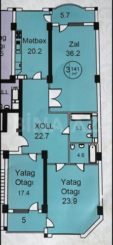 Продаётся 3-комн. новостройка 141 м², м. 28 мая, photo 5 from 9