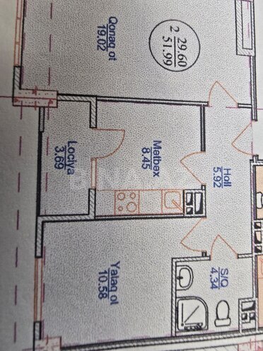 Satılır 2 otaqlı yeni tikili 59 m², Abşeron r., photo 17 from 18