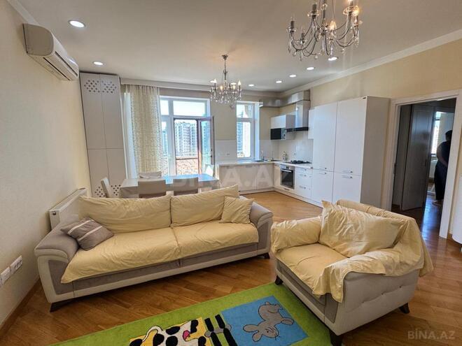 İcarəyə verilir 3 otaqlı yeni tikili 130 m², Elmlər Akademiyası m., photo 3 from 16