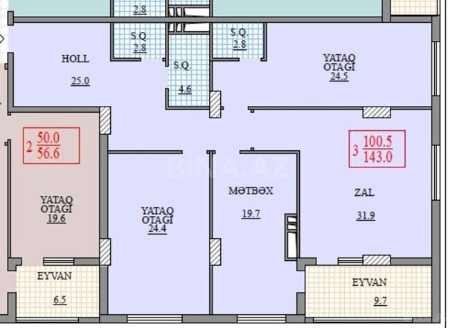 Продаётся 3-комн. новостройка 145 м², м. 28 мая, photo 3 from 8