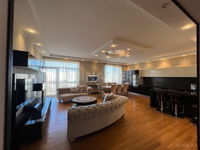 İcarəyə verilir 3 otaqlı yeni tikili 140 m², Gənclik m., photo 1 from 22