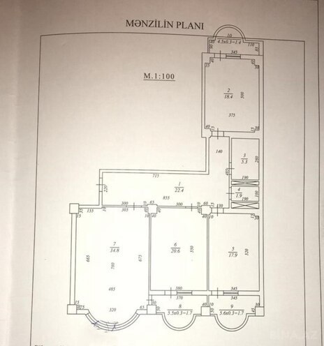 Продаётся 3-комн. новостройка 137 м², Сабаильский р., photo 3 from 9