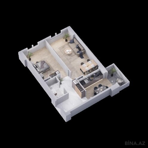 Satılır 2 otaqlı yeni tikili 63 m², photo 20 from 23