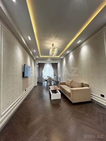 İcarəyə verilir 3 otaqlı yeni tikili 125 m², Nizami m., photo 1 from 13