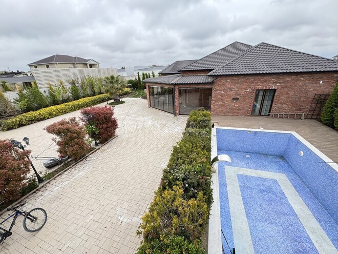 İcarəyə verilir 4 otaqlı həyət evi/bağ evi 250 m², Mərdəkan q., photo 1 from 32