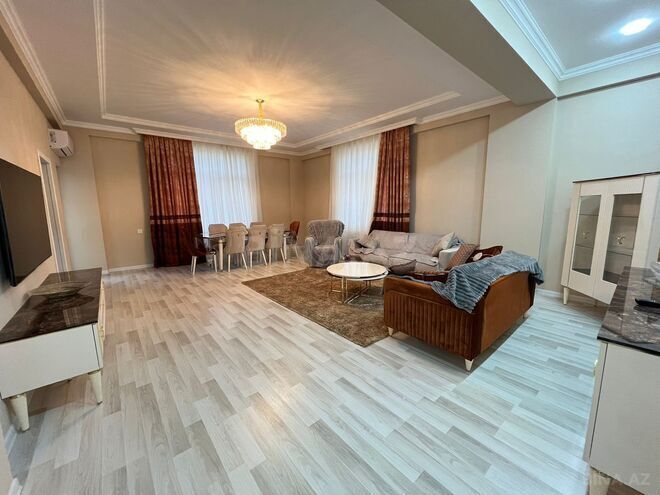 İcarəyə verilir 3 otaqlı yeni tikili 125 m², Yasamal r., photo 1 from 19