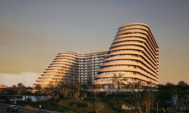 Satılır 1 otaqlı yeni tikili 43.7 m², Sea Breeze q., photo 1 from 8