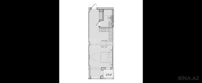 Satılır 1 otaqlı yeni tikili 50.8 m², Sea Breeze q., photo 8 from 9