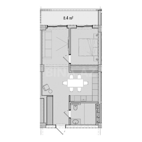 Satılır 2 otaqlı yeni tikili 69.8 m², Sea Breeze q., photo 8 from 9