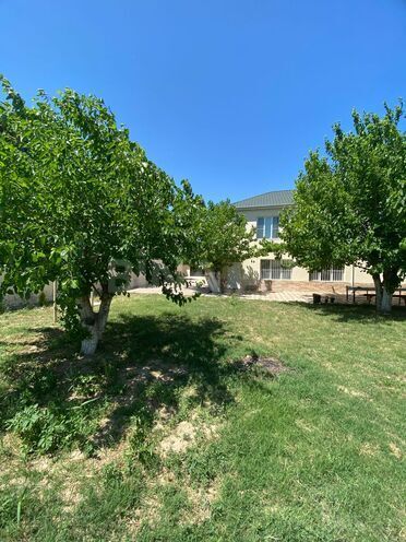 İcarəyə verilir 8 otaqlı həyət evi/bağ evi 500 m², Novxanı q., photo 1 from 27