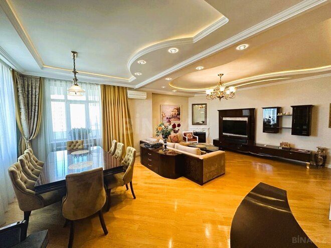 İcarəyə verilir 3 otaqlı yeni tikili 180 m², Elmlər Akademiyası m., photo 1 from 12