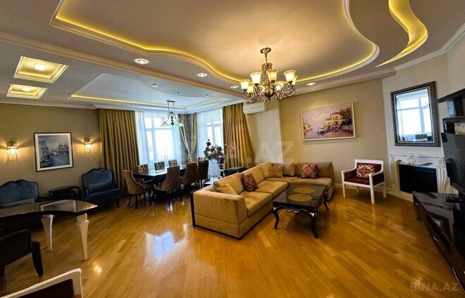 İcarəyə verilir 3 otaqlı yeni tikili 180 m², Elmlər Akademiyası m., photo 3 from 12