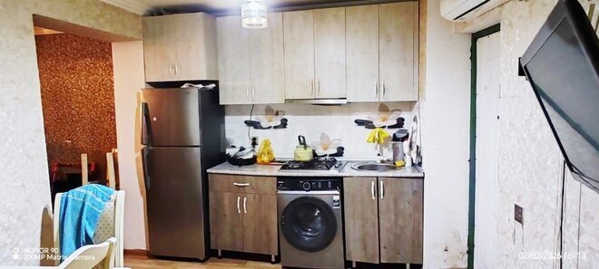 İcarəyə verilir 2 otaqlı həyət evi/bağ evi 35 m², İnşaatçılar m., photo 1 from 7