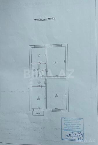 Продаётся 3-комн. вторичка 74 м², Насиминский  р., photo 11 from 12