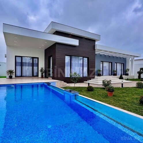İcarəyə verilir 5 otaqlı həyət evi/bağ evi 300 m², Mərdəkan q., photo 1 from 12