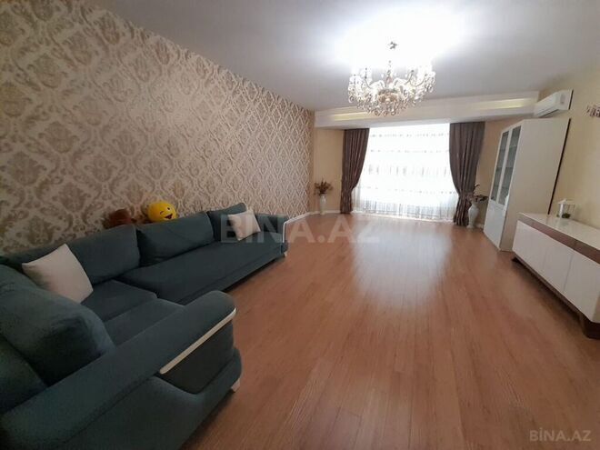 İcarəyə verilir 3 otaqlı yeni tikili 140 m², Badamdar q., photo 1 from 8