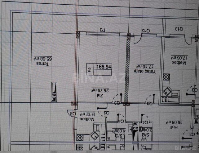 Satılır 3 otaqlı yeni tikili 169 m², 28 May m., photo 3 from 9