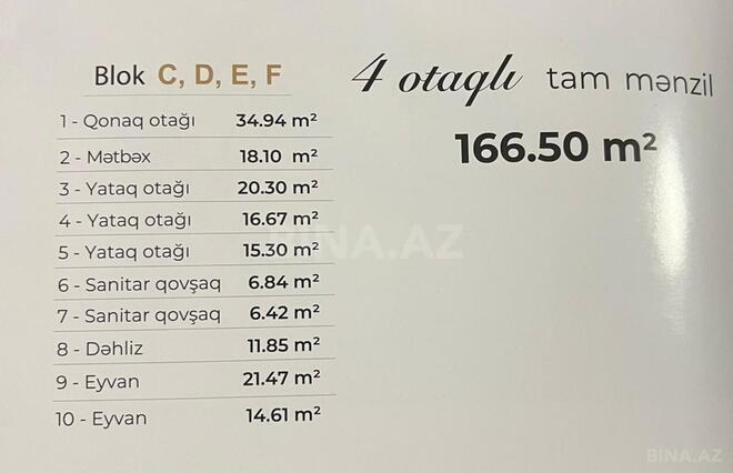 Продаётся 4-комн. новостройка 166.5 м², пос. Биладжары, photo 4 from 19