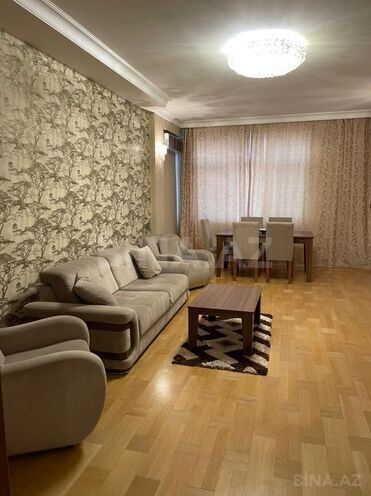 İcarəyə verilir 3 otaqlı yeni tikili 120 m², Nəriman Nərimanov m., photo 3 from 13