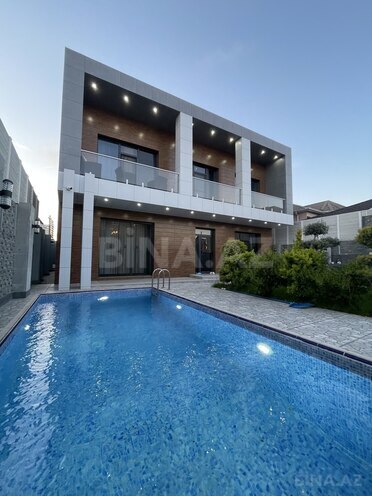 İcarəyə verilir 4 otaqlı həyət evi/bağ evi 300 m², Buzovna q., photo 1 from 27