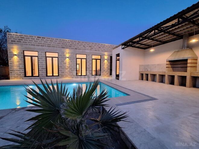 İcarəyə verilir 4 otaqlı həyət evi/bağ evi 200 m², Mərdəkan q., photo 1 from 17