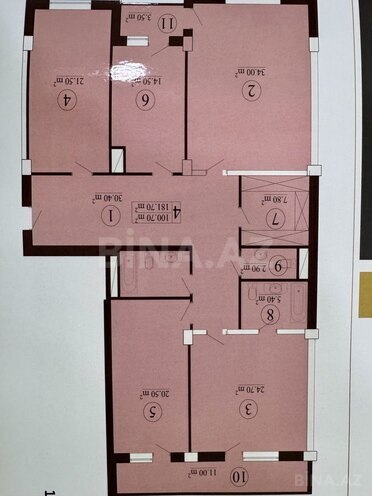 Satılır 4 otaqlı yeni tikili 182 m², 28 May m., photo 13 from 14