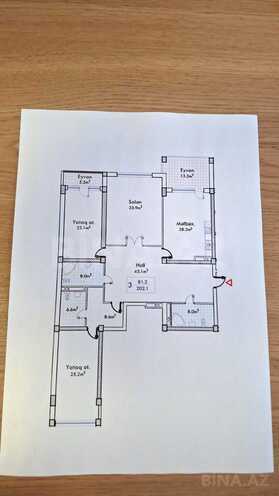 Продаётся 4-комн. новостройка 202 м², м. Кероглу, photo 5 from 8
