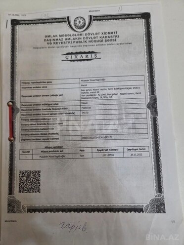 Satılır 4 otaqlı yeni tikili 155 m², Qara Qarayev m., photo 15 from 24