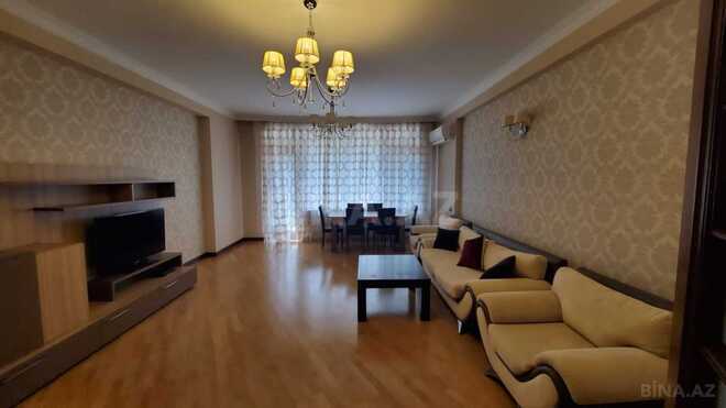 İcarəyə verilir 3 otaqlı yeni tikili 130 m², Nizami m., photo 1 from 13