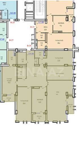 Satılır 5 otaqlı yeni tikili 254 m², Nizami m., photo 6 from 11