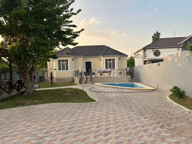 İcarəyə verilir 3 otaqlı həyət evi/bağ evi 100 m², Novxanı q., photo 1 from 19