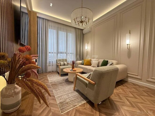 İcarəyə verilir 3 otaqlı yeni tikili 140 m², Ağ şəhər q., photo 1 from 11
