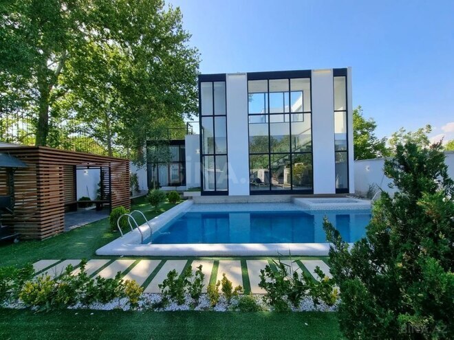 İcarəyə verilir 5 otaqlı həyət evi/bağ evi 400 m², Nardaran q., photo 1 from 14