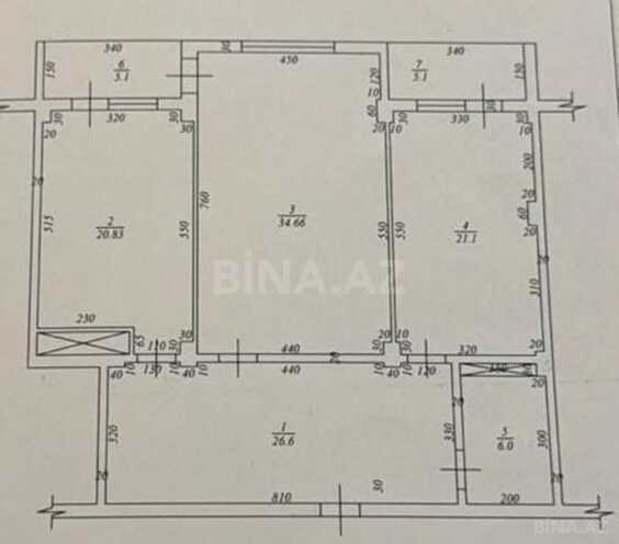 Satılır 2 otaqlı yeni tikili 128 m², Nəriman Nərimanov m., photo 3 from 6