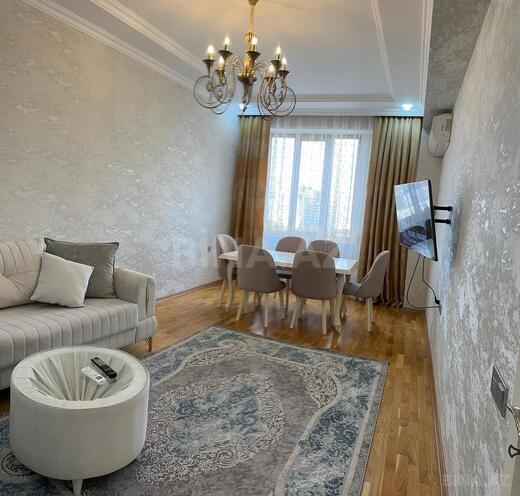 İcarəyə verilir 2 otaqlı yeni tikili 70 m², Qara Qarayev m., photo 1 from 14