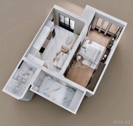 Satılır 1 otaqlı yeni tikili 65 m², photo 1 from 6