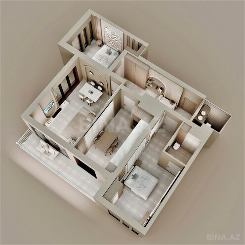 Satılır 3 otaqlı yeni tikili 108.4 m², photo 1 from 6