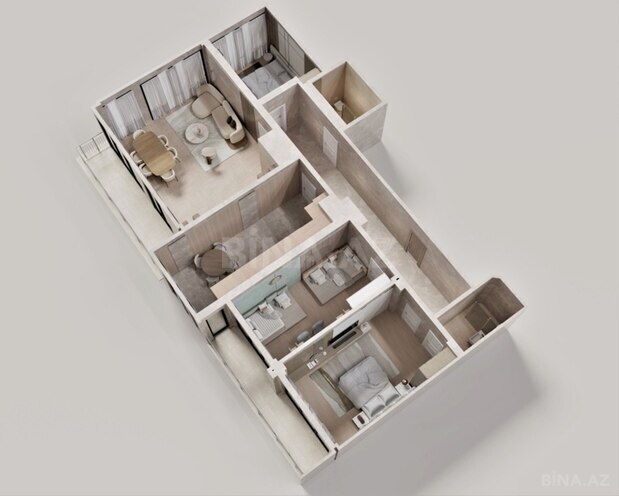 Satılır 4 otaqlı yeni tikili 173.9 m², photo 1 from 6