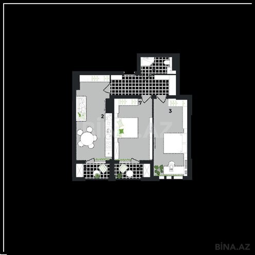 Satılır 2 otaqlı yeni tikili 101.5 m², photo 5 from 6