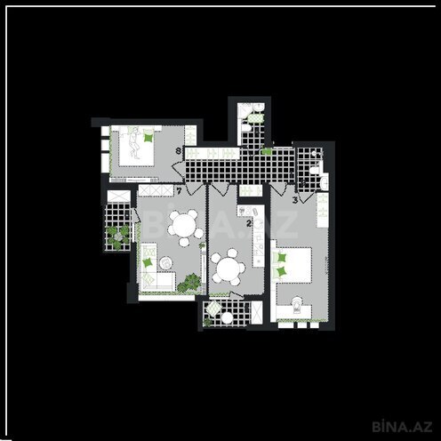 Satılır 3 otaqlı yeni tikili 111.2 m², photo 1 from 6