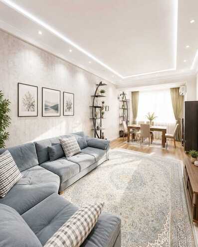 İcarəyə verilir 3 otaqlı yeni tikili 100 m², Nəsimi r., photo 1 from 12