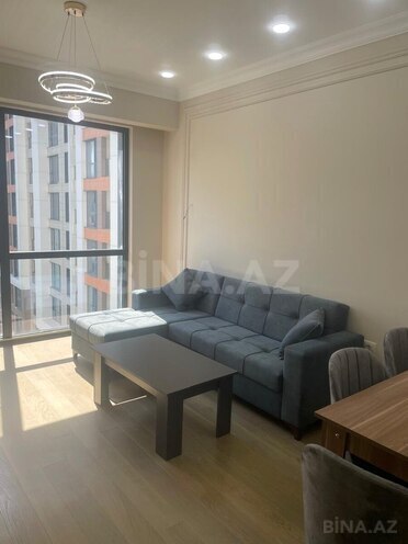 İcarəyə verilir 3 otaqlı yeni tikili 90 m², Bakmil m., photo 3 from 15