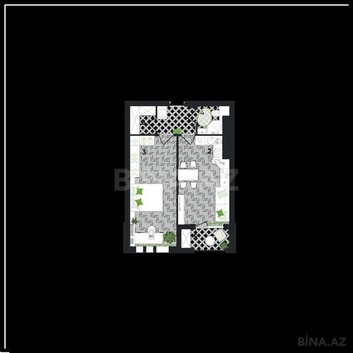 Satılır 1 otaqlı yeni tikili 64.5 m², photo 1 from 6