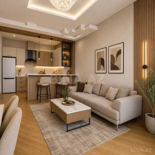 Продаётся 3-комн. новостройка 90 м², м. Мемар Аджеми, photo 1 from 7