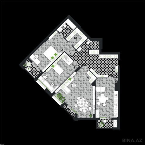Satılır 3 otaqlı yeni tikili 161.2 m², photo 1 from 6