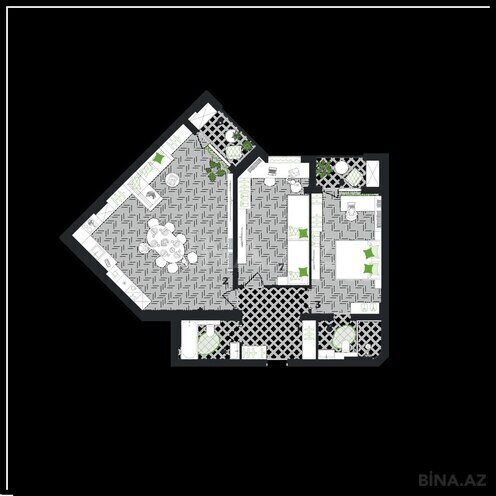 Satılır 2 otaqlı yeni tikili 125.5 m², photo 1 from 6