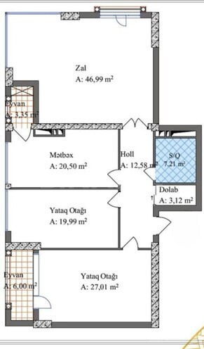 Продаётся 3-комн. новостройка 147 м², Наримановский  р., photo 7 from 8