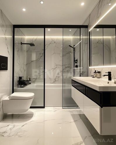 Сдаётся 3-комн. новостройка 145 м², Насиминский  р., photo 6 from 7