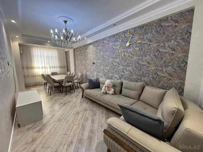 Сдаётся 3-комн. новостройка 95 м², м. Элмляр Академиясы, photo 1 from 16
